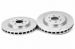 Cadillac STS Brake Rotors (2) - Rear - Baer Brakes - Claw Performance Rotors - `05-`08